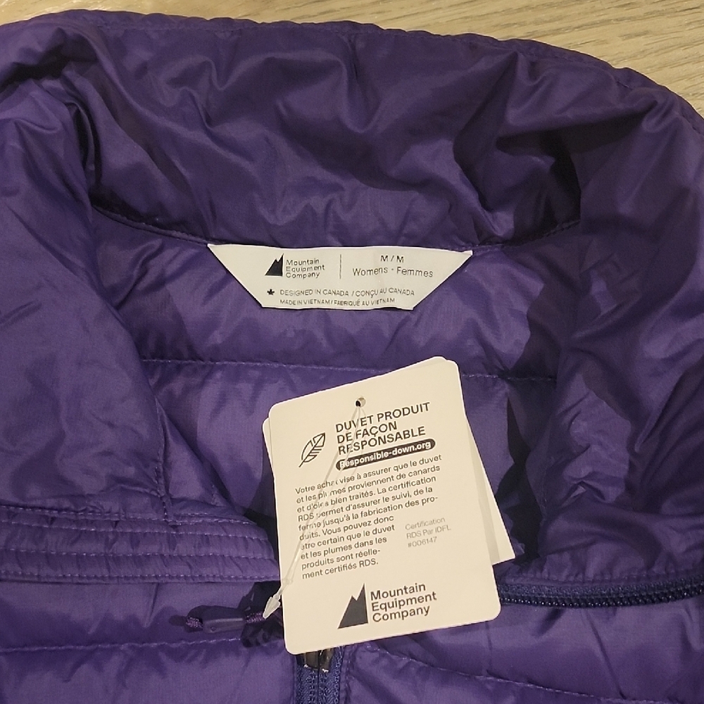 Purple Puffer Jacket - Picture 2 of 5